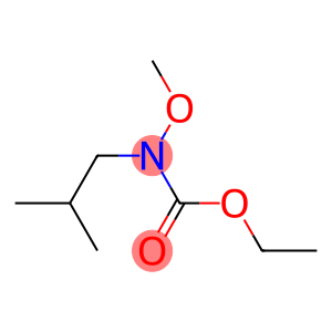 Carbamic  acid,  methoxy(2-methylpropyl)-,  ethyl  ester  (9CI)