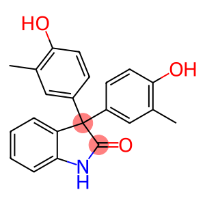 3,3-bis(4-hydroxy-3-methylphenyl)-1,3-dihydro-2H-indol-2-one