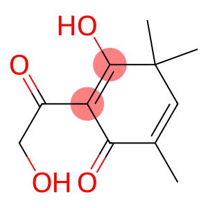 2,5-Cyclohexadien-1-one, 3-hydroxy-2-(hydroxyacetyl)-4,4,6-trimethyl- (9CI)