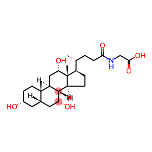 N-(3-alpha,7-alpha,12-alpha-trihydroxycholan-24-oyl)glycine