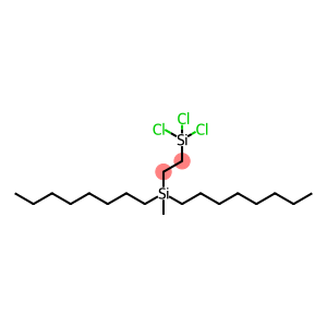 methyl-dioctyl-(2-trichlorosilylethyl)silane