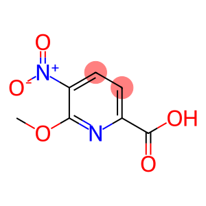 6-甲氧基-5-硝基-2-吡啶羧酸