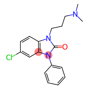 5-Chloro-1-[3-(dimethylamino)propyl]-3-phenyl-2H-benzimidazol-2-one