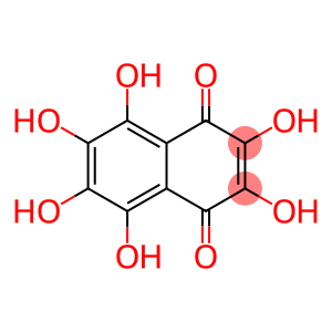 1,4-Naphthalenedione, 2,3,5,6,7,8-hexahydroxy-