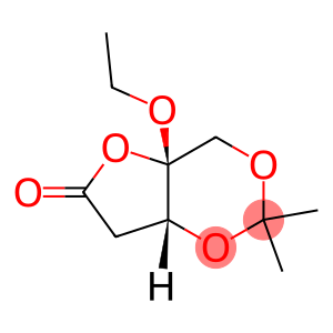6H-Furo[3,2-d]-1,3-dioxin-6-one,4a-ethoxytetrahydro-2,2-dimethyl-,(4aR,7aR)-(9CI)