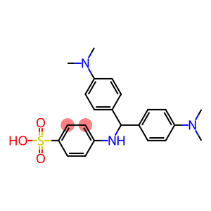 p-[[bis[4-(dimethylamino)phenyl]methyl]amino]benzenesulphonic acid