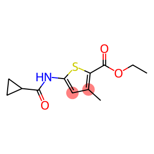 2-Thiophenecarboxylicacid,5-[(cyclopropylcarbonyl)amino]-3-methyl-,ethyl
