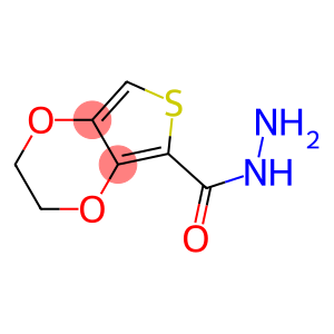 Thieno[3,4-b]-1,4-dioxin-5-carboxylic acid, 2,3-dihydro-, hydrazide (9CI)