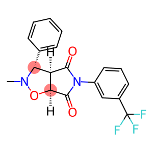 2-METHYL-3-PHENYL-5-[3-(TRIFLUOROMETHYL)PHENYL]DIHYDRO-2H-PYRROLO[3,4-D]ISOXAZOLE-4,6(3H,5H)-DIONE
