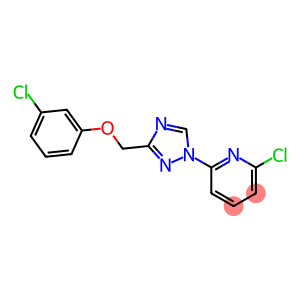 2-CHLORO-6-(3-[(3-CHLOROPHENOXY)METHYL]-1H-1,2,4-TRIAZOL-1-YL)PYRIDINE