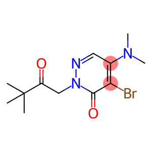 4-BROMO-5-(DIMETHYLAMINO)-2-(3,3-DIMETHYL-2-OXOBUTYL)-3(2H)-PYRIDAZINONE