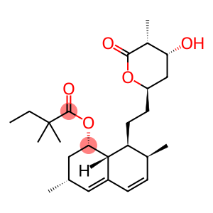 (1S,3R,7S,8S,8aR)-8-(2-((2R,5R)-5-hydroxy-6-oxotetrahydro-2H- pyran-2-yl)ethyl)-3,7-dimethyl-1,2,3,7,8,8a-hexahydronaphthalen-1-yl 2,2-dimethylbutanoate