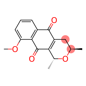 (1R,3R)-3,4-Dihydro-9-methoxy-1,3-dimethyl-1H-naphtho[2,3-c]pyran-5,10-dione