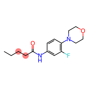 N-(3-FLUORO-4-MORPHOLINOPHENYL)PENTANAMIDE