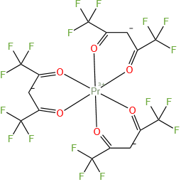 PraseodyMiuM(III) hexafluoroacetylacetonate, Pr(CF3COCHCOCF3)3