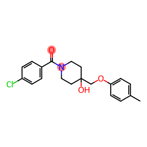 1-(4-chlorobenzoyl)-4-[(4-methylphenoxy)methyl]piperidin-4-ol