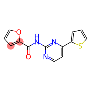 N-[4-(thiophen-2-yl)pyrimidin-2-yl]furan-2-carboxamide