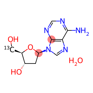 [5'-13C]2'-DEOXYADENOSINE MONOHYDRATE