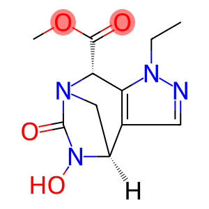 rel-Methyl (4R,7R,8S)-1-ethyl-4,5,6,8-tetrah ydro-5-hydroxy-6-oxo-1H-4,7-methanop yrazolo[3,4-e][1,3]diazepine-8-carboxylate
