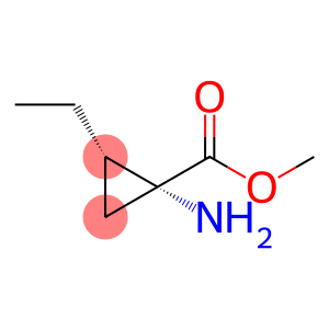 methyl (1R,2S)-1-amino-2-ethyl-cyclopropanecarboxylate