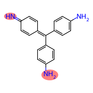 4-((4-Aminophenyl)(4-imino-2,5-cyclohexadien-1-ylidene)methyl)benzeneamine monohydrochloride