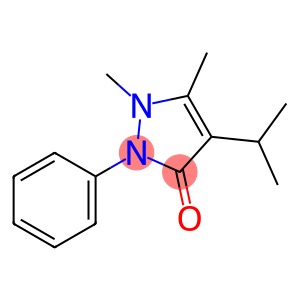 3-Pyrazolin-5-one, 4-isopropyl-2,3-dimethyl-1-phenyl-