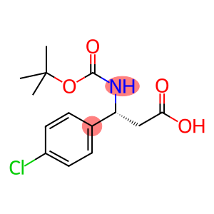 (R)-3-(tert-butoxycarbonylamino)-3-(4-chlorophenyl)propanoic acid