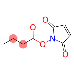 1H-Pyrrole-2,5-dione,1-(1-oxobutoxy)-(9CI)