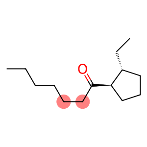 1-Heptanone,1-[(1R,2R)-2-ethylcyclopentyl]-,rel-(-)-(9CI)