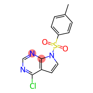 7H-Pyrrolo[2,3-D]pyriMidine,4-chloro-7-[(4-Methylphenyl)sulfonyl]-