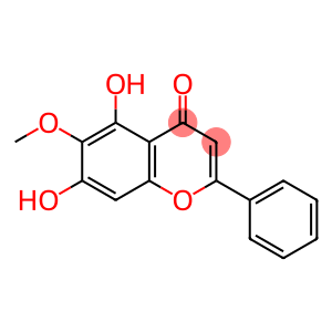 5,7-dihydroxy-6-methoxyflavone