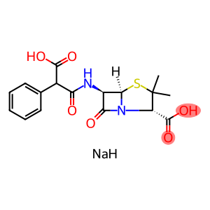 disodium [2s-(2alpha,5alpha,6beta)]-6-(carboxylatophenylacetamido)-3,3-dimethyl-7-oxo-4-thia-1-azabicyclo[3.2.0]heptane-2-carboxylate