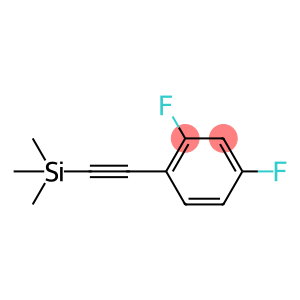 Benzene, 2,4-difluoro-1-[2-(trimethylsilyl)ethynyl]-