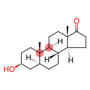 (3beta,5alpha,9beta,14beta)-3-hydroxyandrostan-17-one