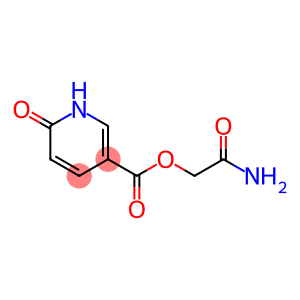 3-Pyridinecarboxylicacid,1,6-dihydro-6-oxo-,2-amino-2-oxoethylester(9CI)