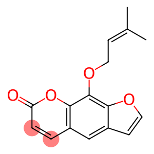 6-hydroxy-7-((3-methyl-2-butenyl)oxy)-5-benzofuranacrylicacidelta-lactone