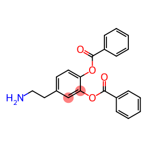 1,2-Benzenediol, 4-(2-aminoethyl)-, 1,2-dibenzoate