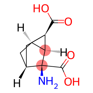 Tricyclo[2.2.1.02,6]heptane-1,3-dicarboxylic acid, 3-amino-, (1R,2R,3R,4S,6S)-