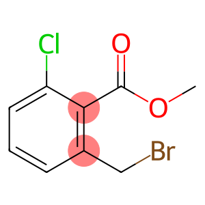 benzoic acid, 2-(bromomethyl)-6-chloro-, methyl ester