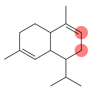 1,2,4a,5,6,8a-hexahydro-1-isopropyl-4,7-dimethylnaphthalene