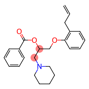 1-(2-allylphenoxy)-3-(piperidin-1-yl)propan-2-ol benzoate