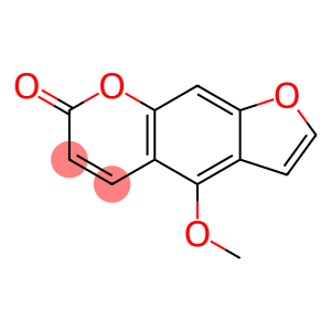 4-Methoxyfuro[3,2-g]benzopyrane-7-one,  Bergapten