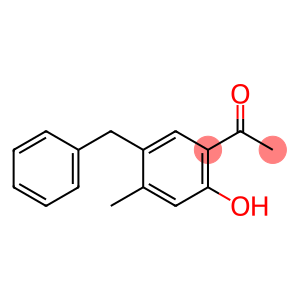 Ethanone, 1-[2-hydroxy-4-methyl-5-(phenylmethyl)phenyl]-