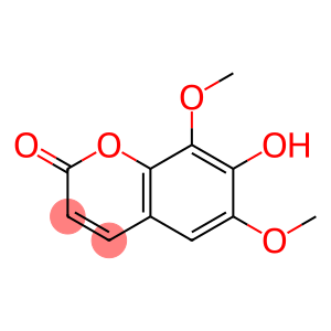 7-hydroxy-6,8-dimethoxy-2h-1-benzopyran-2-on