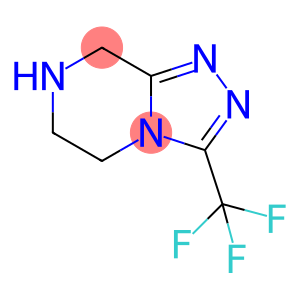 3-(trifluoromethyl)-5,6,7,8-tetrahydro-[1,2,4]triazolo[4,3-a]pyrazine