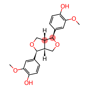 (3R,3aβ,6aβ)-3β,6β-Bis(3-methoxy-4-hydroxyphenyl)tetrahydro-1H,3H-furo[3,4-c]furan
