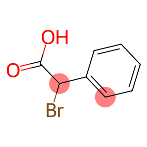 Benzeneacetic acid, alpha-bromo-