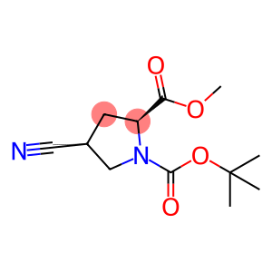 (2S,4S)-1-tert-butyl 2-Methyl 4-cyanopyrrolidine-1,2-dicarboxylate