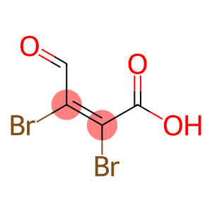 (2E)-2,3-dibromo-4-oxobut-2-enoate