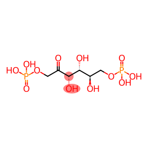 1,6-di-O-phosphonohex-2-ulofuranose